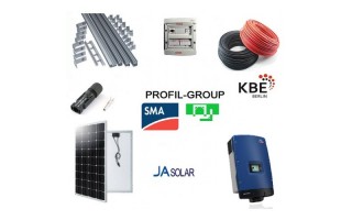 Комплект солнечной электростанции (СЭС) 10кВт инвертор SMA + панели Ja Solar