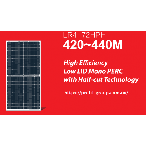 Сонячна панель Longi LR7-72HVD-650M, 650Wp, Mono